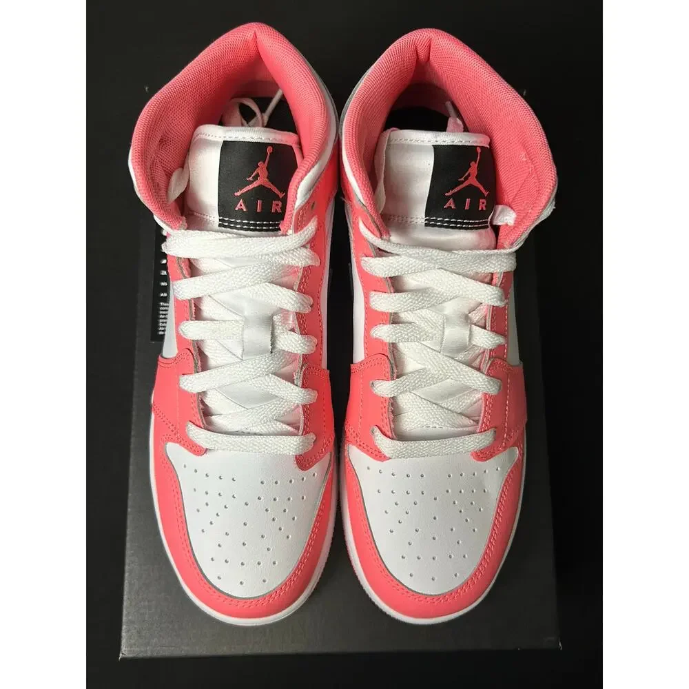 Jordan 1 Mid GS Pink Gaze / $110 Retail!! / Size 8.5W(7Y) / Brand New!!